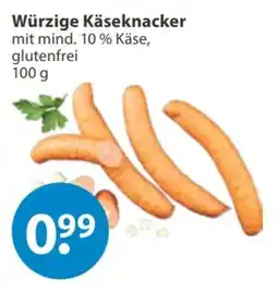 V Markt Würzige Käseknoacker Angebot