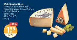 V Markt Weinländer Käse Angebot