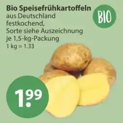 V Markt Bio Speisefrühkartoffeln Angebot