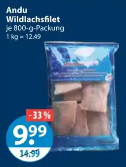 V Markt Andu Wildlachsfilet Angebot