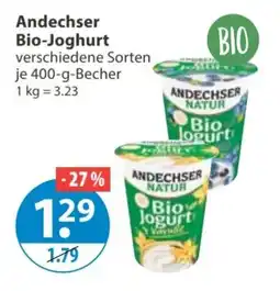 V Markt Andechser Bio-Joghurt Angebot