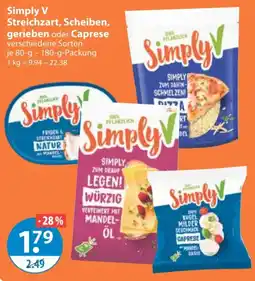 V Markt Simply V Streichzart Angebot