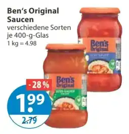 V Markt Ben's Original Saucen Angebot