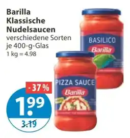 V Markt Barilla Klassische Nudelsaucen Angebot