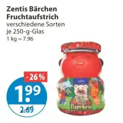 V Markt Zentis Bärchen Fruchtaufstrich Angebot