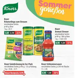 V Markt Knorr Schlemmersauce Angebot