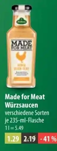 V Markt Made for Meat Würzsauce Angebot