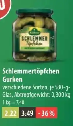 V Markt Schlemmertöpfchen Gurken Angebot