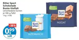V Markt Ritter Sport Schokolade Bunte-Vielfalt Angebot