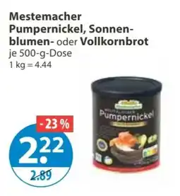 V Markt Mestemacher Pumpernickel Angebot