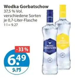 V Markt Wodka Gorbatschow Angebot