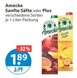 V Markt Amecke Sanfte Säfte oder Plus Angebot