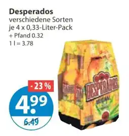 V Markt Desperados Angebot