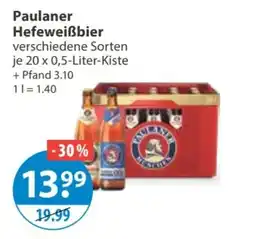 V Markt Paulaner Hefeweissbier Angebot