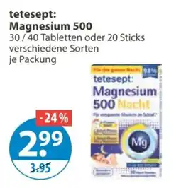 V Markt tetesept: Magnesium 500 Angebot