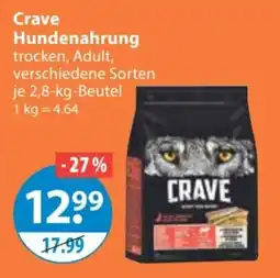 V Markt Crave Hundenahrung trocken, Adult Angebot
