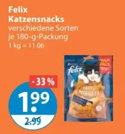 V Markt Felix Katzensnacks Angebot