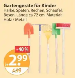 V Markt Gartengeräte für Kinder Angebot