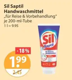 V Markt Sil Saptil Handwaschmittel Angebot