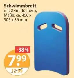 V Markt Schwimm Brett Angebot