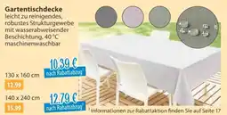 V Markt Gartentischdecke Angebot