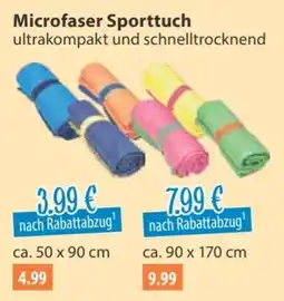 V Markt Microfaser Sporttuch Angebot