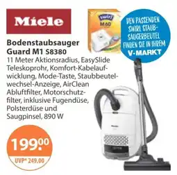 V Markt Miele Bodenstaubsauger Guard M1 S8380 Angebot