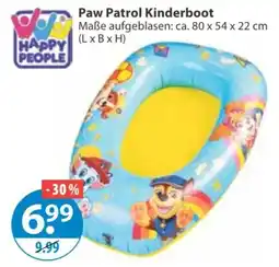 V Markt Paw Patrol Kinderboot Angebot
