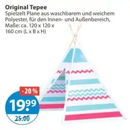 V Markt Original Tepee Angebot