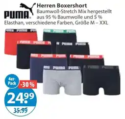 V Markt Herren Boxershorts PUMA Angebot