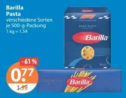 V Markt Barilla Pasta Angebot