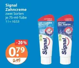 V Markt Signal Zahncreme Angebot