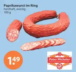 V Markt Paprikawurst im Ring Peter Micheler Angebot
