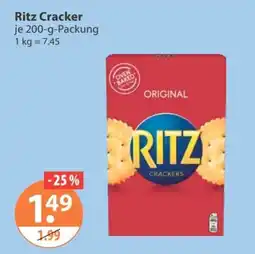 V Markt Ritz Cracker Angebot