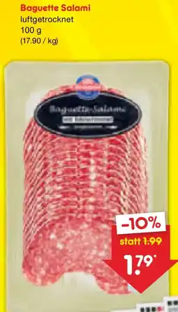 Netto Marken-Discount Baguette Salami Angebot