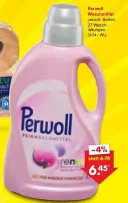 Netto Marken-Discount Perwoll Waschmittel Angebot