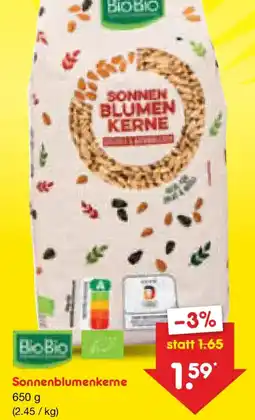 Netto Marken-Discount BioBio Sonnenblumenkerne Angebot