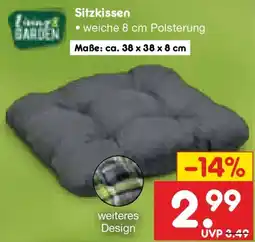 Netto Marken-Discount Living & GARDEN Sitzkissen Angebot