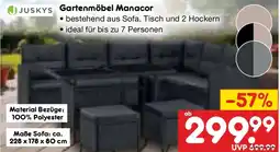Netto Marken-Discount JUSKYS Gartenmöbel Manacor Angebot