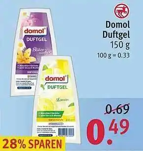 Rossmann Domol Duftgel Angebot