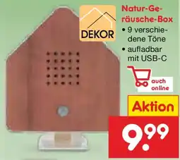 Netto Marken-Discount DEKOR Natur-Geräusche-Box Angebot