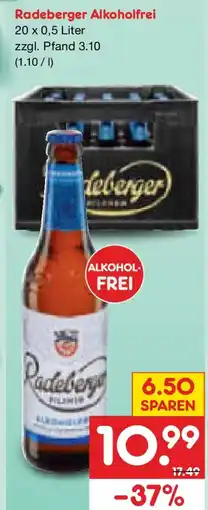 Netto Marken-Discount Radeberger Alkoholfrei Angebot