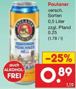 Netto Marken-Discount Paulaner Angebot