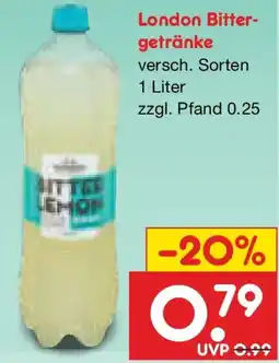Netto Marken-Discount London Bittergetränke Angebot