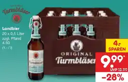 Netto Marken-Discount Original Turmbläser Landbier Angebot