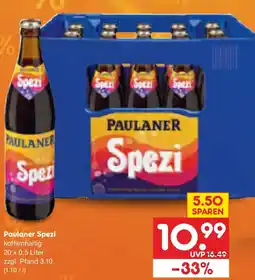 Netto Marken-Discount Paulaner Spezi Angebot