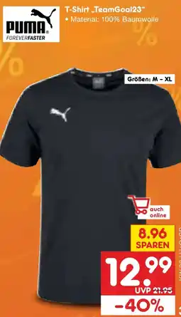 Netto Marken-Discount PUMA T-Shirt,,TeamGoal23" Angebot
