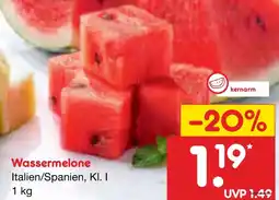 Netto Marken-Discount Wassermelone Angebot