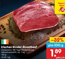 Netto Marken-Discount Irisches Rinder-Roastbeef Angebot