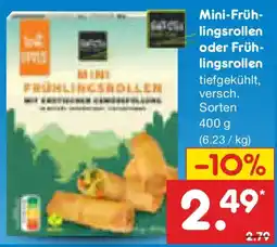Netto Marken-Discount Mini-Frühlingsrollen oder Frühlingsrollen Angebot